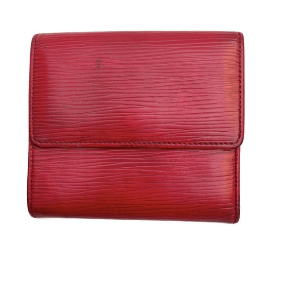 Auc Louis Vuitton Epi Red Leather Elise Wallet SP0850 - Picture 9 of 17